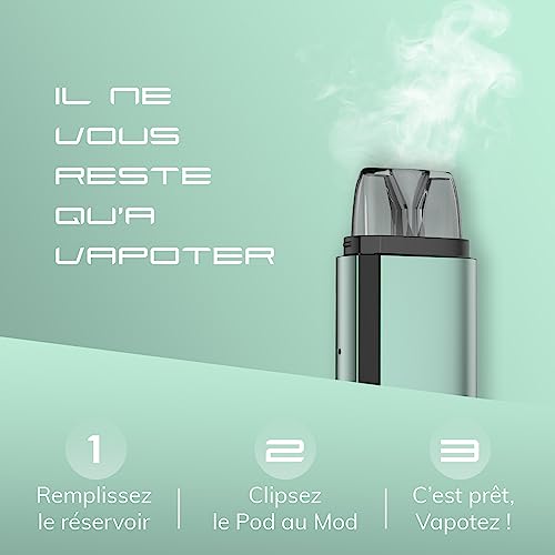 INNOKIN - Klypse Starter Kit 2ml - Cigarette Electronique Pod - Puissance 16W - Pour Débutant - Batterie 700 mA - Résistance 0,8 Ohm - Airflow MTL - Rose Blush – vue 4