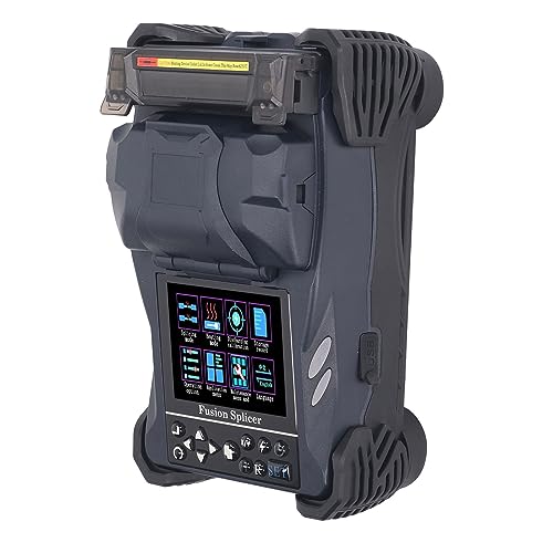 Máquina de Solda de Fibra óptica, Aquecimento Rápido, 100-240 V, Ampliação de 400X, Operação Fácil p