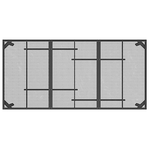 Vidaxl Tavolo Da Giardino Antracite 165X80X72 Cm Rete D'acciaio - 7