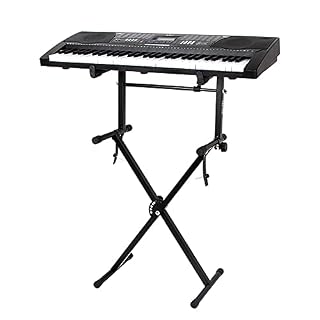 Generic Support de clavier, extension à 2 niveaux, adaptateur de largeur réglable. - Les Beatles, Paul McCartney, John Lennon, RIngo Starr, George Harrison