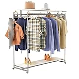 👗 Caractéristiques d'affichage parfaites : le présentoir de vente au détail dispose de suffisamment d'espace de stockage pour organiser vos vêtements ou accessoires, et avec un accès facile à tout, vous aide à afficher parfaitement votre vitrine pour attirer plus de clients pour vous et vous apporter des avantages plus élevés !