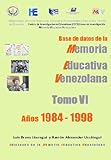 Ediciones de la Memoria Educativa Venezolana