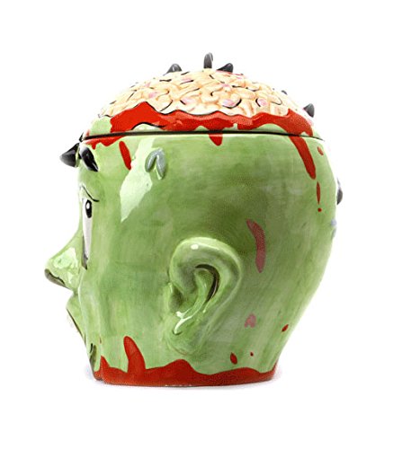 ThinkGeek Zombie Head Cookie Jar - Thumbnail 4