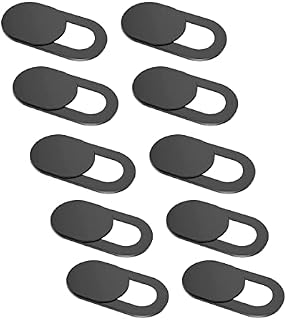 J-Kare Webcam Cover Slider | 10-Pack | Ultra-Thin Laptop Camera Cover Slider | Privacy Cover for Laptops, Desktop PC, Tablets, and Mobile Phones