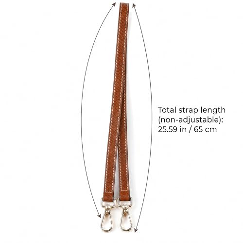 Image of Women Short Shoulder Strap for Underarm Carry Length 25 in /66cm Fit for Longchamp Mini Bag,Strap Kit for Long Champ