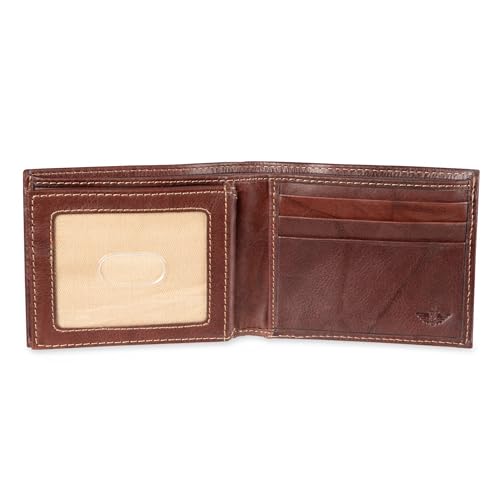 Dockers Men's Bifold Leather Wallet-Thin Slimfold Extra Capacity4
