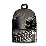 Größe: 39 * 29 * 17,5 cm fhdc Rucksäcke Kinder Schule Leinwand Rucksäcke Mode 3D Lautsprecher Druck Rucksack Für Studenten Mädchen Jungen Kinder   H5497J