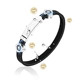 [Sungale] 静電気除去 ブレスレット 磁気 スポーツ シリコンブレスレット 防水 静電気防止グッズ 静電気軽減 サイズ調整可能 #ZNZブラック