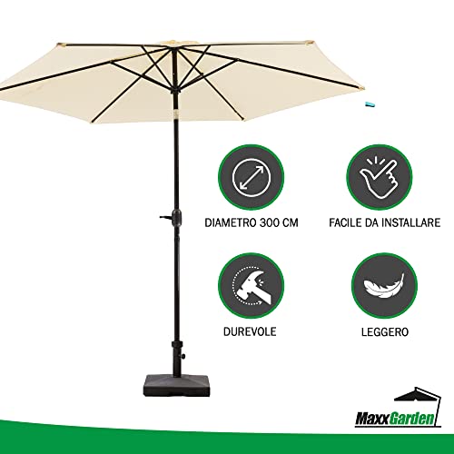 MaxxGarden Ombrellone da Giardino - Protezione