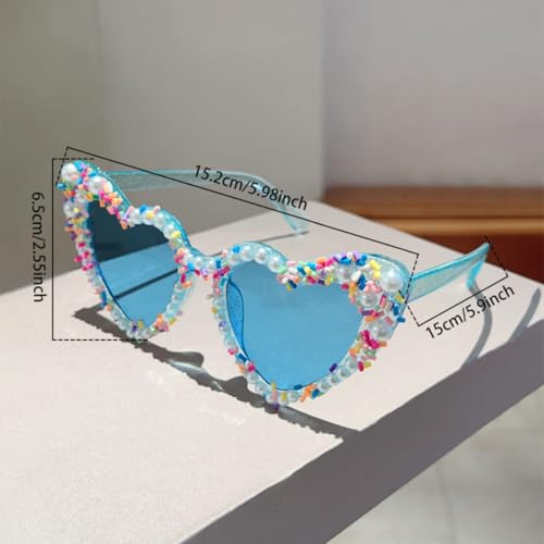 Lunettes de soleil dégradées multicolores au design violet chic - 2