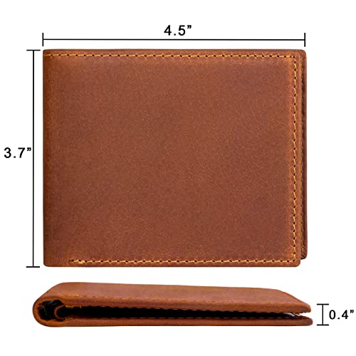 kullder Personalized Wallet for Son from Mom Gift Mens Engraved Wallet Leather to Son Gifts on Christmas, Birthday, Graduation2