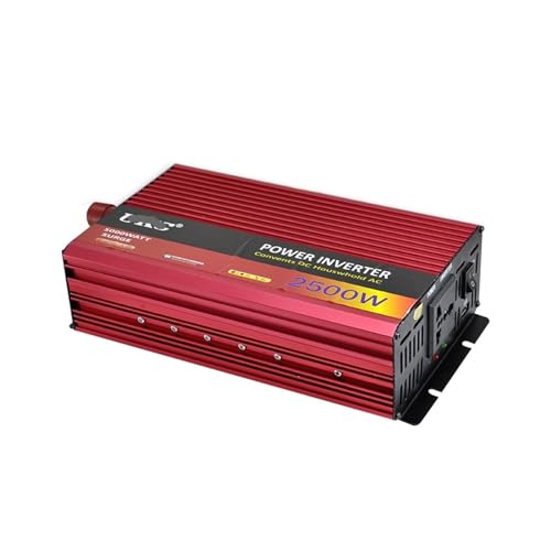 Onduleur Solaire 24v pour voiture et van aménagé, transformateur 2500w de voyage
