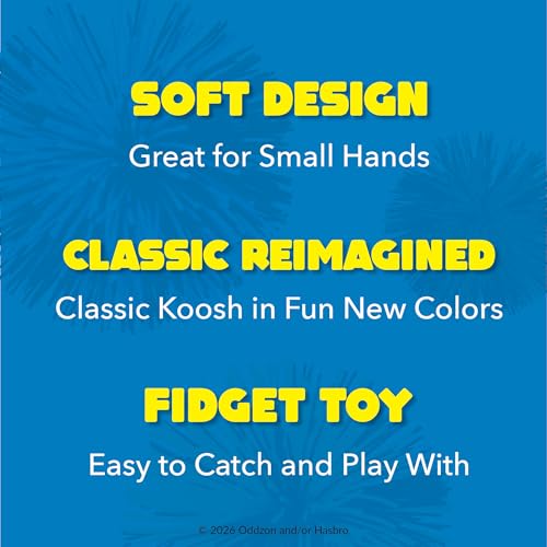 Image of Koosh Balls 3 inch, Single Assorted Color - Kids Outdoor Toys, Beach Toys, Kids Games, Outdoor Games for Adults and Family, Outdoor Games for Kids, Kids Toys, Fidget Toys for Kids, Ages 3+