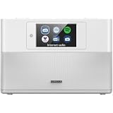 Kenwood CR‑ST200S - Radio Wi-Fi intelligente con DAB+, Internet Radio, Bluetooth e display IPS da 4,3" - Streaming Spotify/Deezer - Altoparlante Bass Reflex 2 x 15 W - USB/AUX - Controllo app, colore
