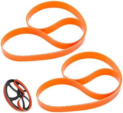 Koatukys Urethane 12 inch x 7/8 inch x .095 inch Band Saw Tires Replacement for 12" Craftsman, Jet Grizzly, Powermatic Band Saws (2/Pack)