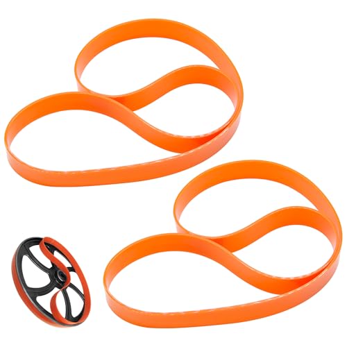 Koatukys Urethane 12 inch x 7/8 inch x .095 inch Band Saw Tires Replacement for 12' Craftsman, Jet Grizzly, Powermatic Band Saws (2/Pack)