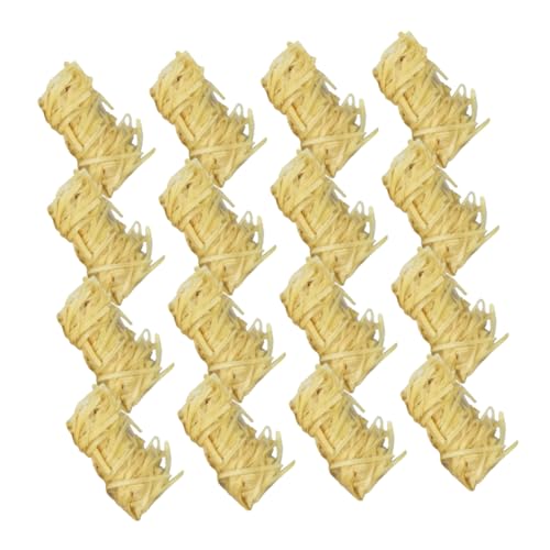 TOYANDONA 32pcs Wooden Lighters Starter for Campfires BBQ and Outdoor Adventures Easy to Use Firelighter for Hiking Fishing and Camping Activities