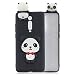 Produktbild HopMore Kawaii Handyhülle für Xiaomi Redmi K20 Pro / K20 / Xiaomi Mi 9T Hülle Silikon 3D Panda Muster Einhorn Schutzhülle Redmi K20 Pro Handy Hülle Dünn Silikonhülle Stoßfest Slim Case - Panda
