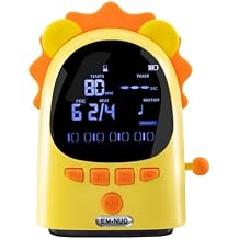 ENO MUSIC Easy Control Cute Cartoon Electric Metronome for Acoustic Guitar Violin Ukulele Players with Big Sound