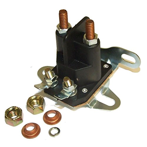  RocwooD 4 poli 12 V 12 Volt Starter Soleniod si adatta a molti JCB, Mountfield Ride On Rasaerba