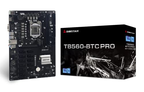 BIOSTAR ULTRA PRO CRYPTO-MINING マザーボード Amazon.com
