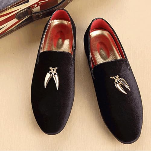 Men's Penny Flats Fashion Round Toe Loafers Slip-On Casual Dress Shoes Walking Shoes for Men3