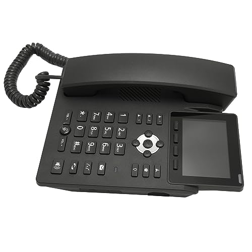 Téléphone IP avec 8 touches programmables et conférence SIP active - 5