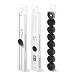 elago Cable Management Button [7pcs] - [2 Cable Holding Slots][Flexible TPU][Easy Installation] - Cable Tie Included (Black)