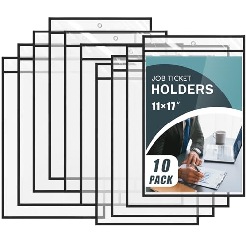 Feifeiya 10 Pack 11 x 17 Inch Job Ticket Holders Review: Are They Worth It?