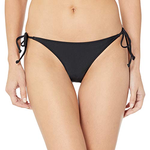 Volcom Women's Simply Solid Skimpy, Black, M