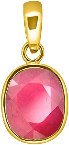 3 To 12.50 Ratti Manik Pendal In Panchdhatu Metal For Boys And Girls-B0BFDQMTMRNAMZ