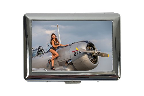 cache étuis à cigarettes Aéroport Avion Avion à hélices imprimées Cover