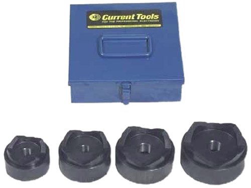Current Tool156 2-1/2-Inch to 4-Inch Knockout Punch and Die Set