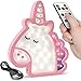 Unicorn Dreamer Pink Unicorn Light Wood LED Night Light - Perfect for Nursery, Girls Bedroom, Shelf Decoration, Wall Decor, Baby Shower Gift, Unicorn Party, and Girls Birthday