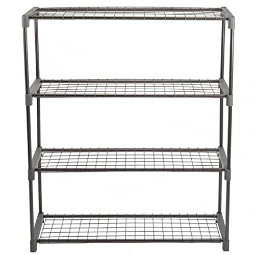 Smart Garden 4 Tier Greenhouse GroZone Shed Storage Steel Shelving Shelves