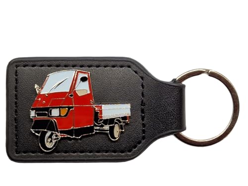 Lenimia MOTORRAD-SCHLÜSSELANHÄNGER für Piaggi Vesp Ape, keychain keyring Ersatz-Schlüssel Motorrad-Schlüssel Biker-Schlüsselanhänger