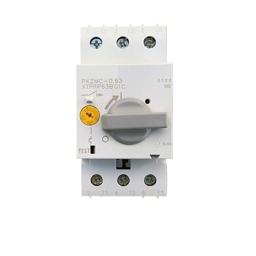 QRUYHBAJU Circuit Breaker 2.5 4 6.3 Motor Starting Protection(PKZMC-0.63 0.4-0.63A)