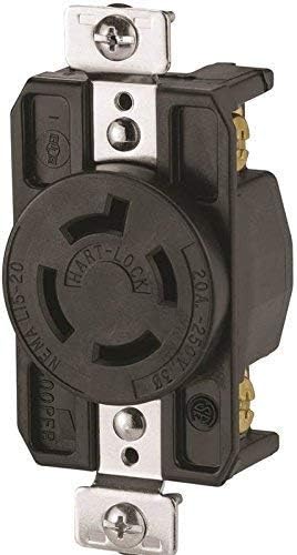 EATON Wiring AHL1520R 20 Am 250V 4W Single Receptacle