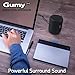 JVC Gumy Portable Bluetooth 5.3 Speaker – Indoor/Outdoor Wireless – Waterproof for Travel & Home – 16HR Playtime – USB-C, Aux Input, Compact & Easy to Carry, Mic for Calls, Voice Assist, Carry Strap