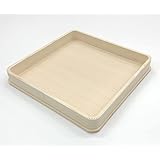 白木盆 23.5X23.5X3.3cm