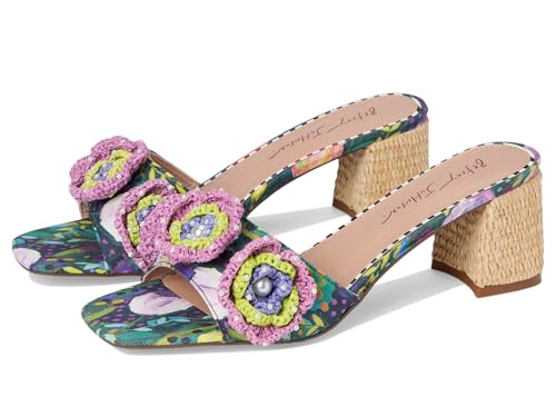 Sandales à talons Dietrich Betsey Johnson pour femme multicolore pointure 40 EU