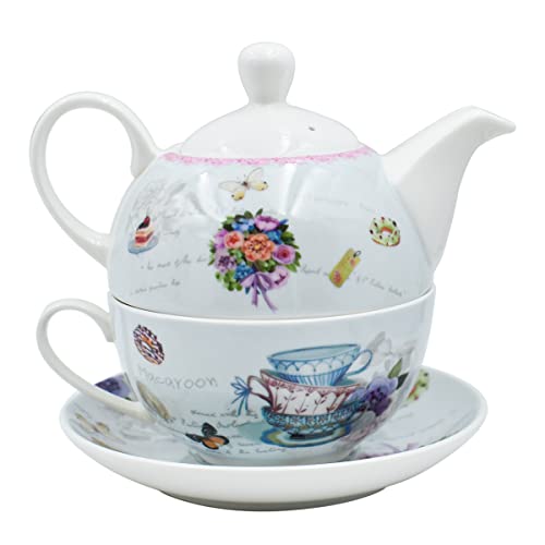 La mejor comparación de Juegos de té individuales los preferidos por los clientes. 8 Juegos de té individuales marca Ambient 21 (2)