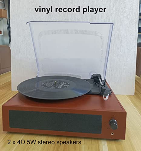 Tourne-disque vinyle Bluetooth Vintage Tourne-disque 3 vitesses for disques vinyle Haut-parleurs intégrés Stylet rubis… - Les Beatles, Paul McCartney, John Lennon, RIngo Starr, George Harrison Tourne-disque vinyle Bluetooth Vintage Tourne-disque 3 vitesses for disques vinyle Haut-parleurs intégrés Stylet rubis… – Image 3