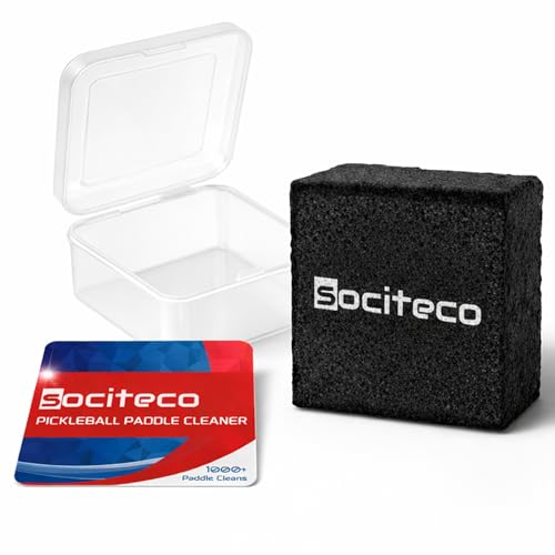 SOCITECO Pickleball Paddle Eraser Carbon Fiber Pickleball Paddle Cleaner