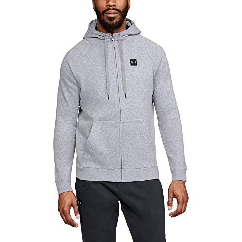 Under Armour Men's UA Rival Fleece Full-Zip MD Gray