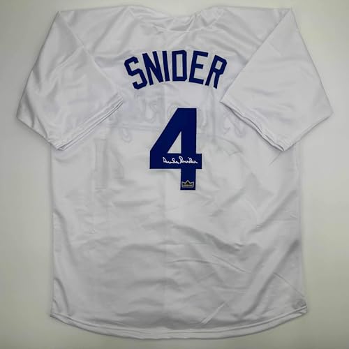 Facsimile Autographed Duke Snider Jersey