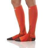 MoJo Elite Recovery & Performance Compression Socks - Orange Medium
