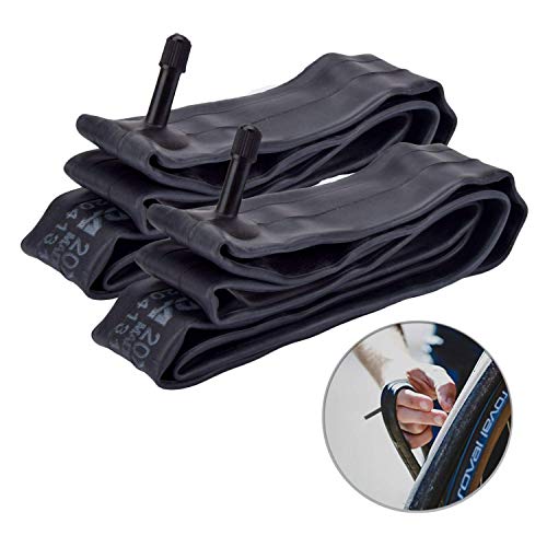 Tubos internos Young go, pacote com 2 válvulas Schrader BMX para tubo de bicicleta
