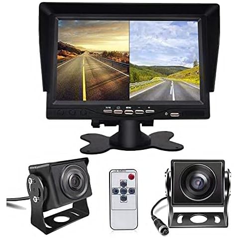 Cámaras de Visión Trasera con Monitor de 7 Pulgadas y Función de Grabación Cover