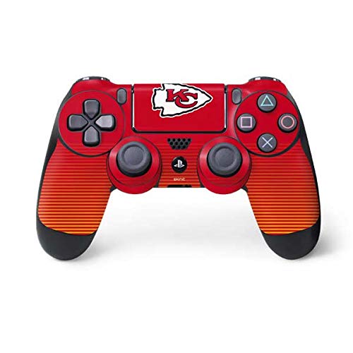 Skinit Decal Gaming Skin Compatible with PS4 Controller - Officially Licensed NFL Kansas City Chiefs Breakaway Design